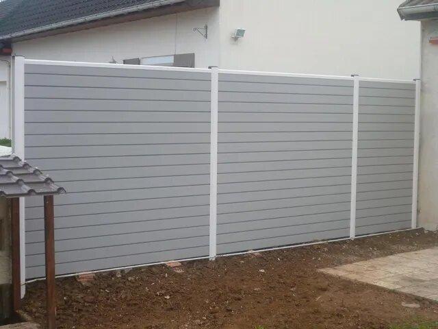 cloture interieur grise